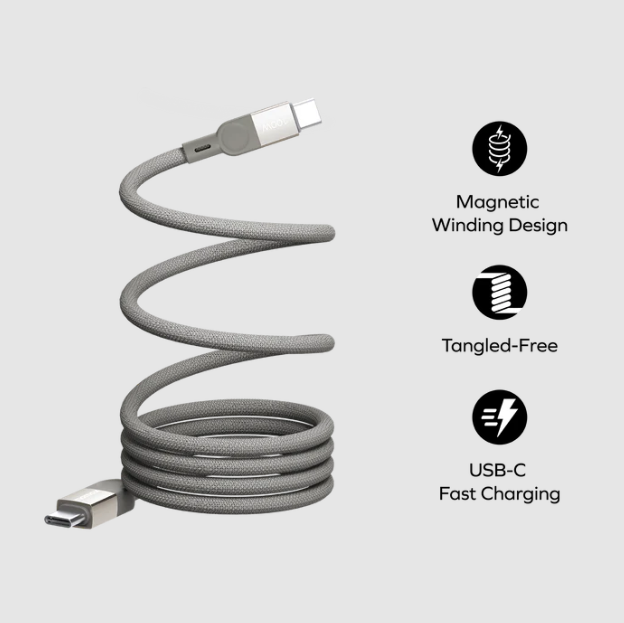 Momax MagLink 100W USB-C To USB-C Magnetic Cable 2M Momax MagLink 100W USB-C To USB-C Magnetic Cable 2M